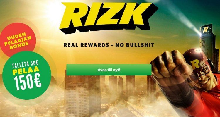 Rizk Casino rizk bonus ja kokemukset
