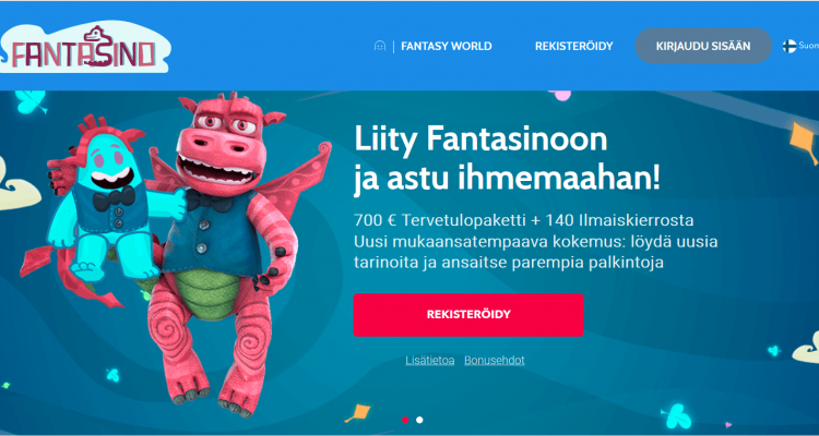 Fantasino arvostelu ja kokemuksia
