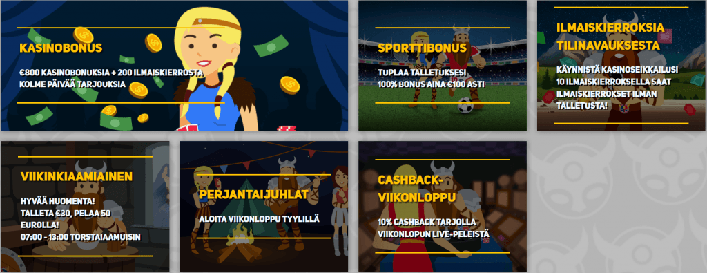 Scandibet casino bonus