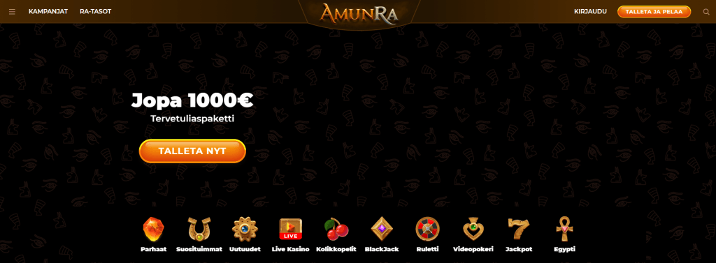 Amunra Casino kokemuksia