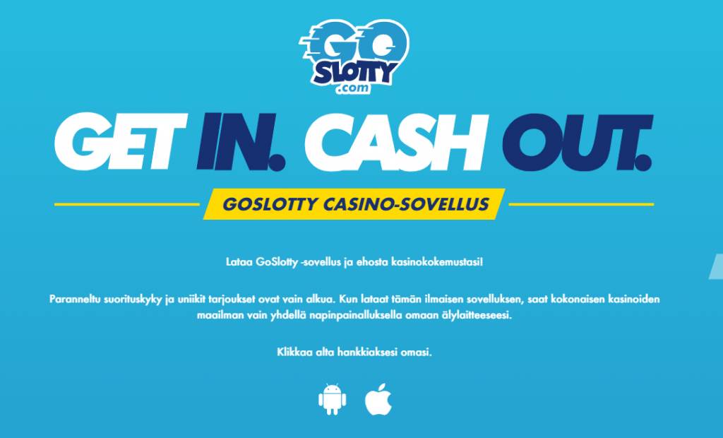 Kokemuksia GoSlotty casinon mobiilisovelluksesta