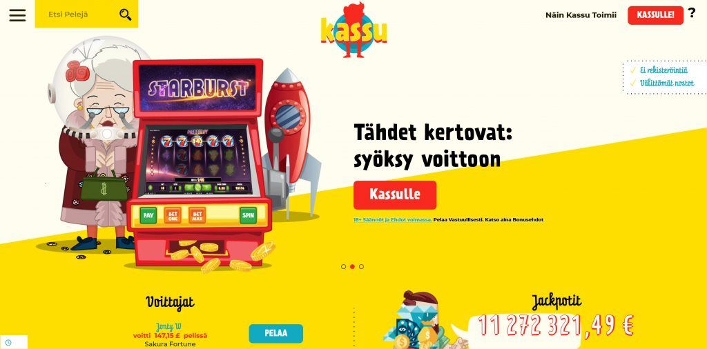 Kassu Casino Ilman Rekisteröintiä
