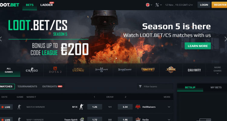 Lootbet Loot Bet eSports Vedonlyönti