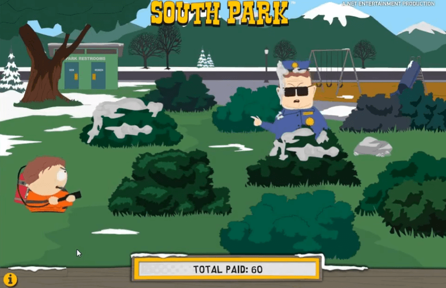 south park bonuspeli