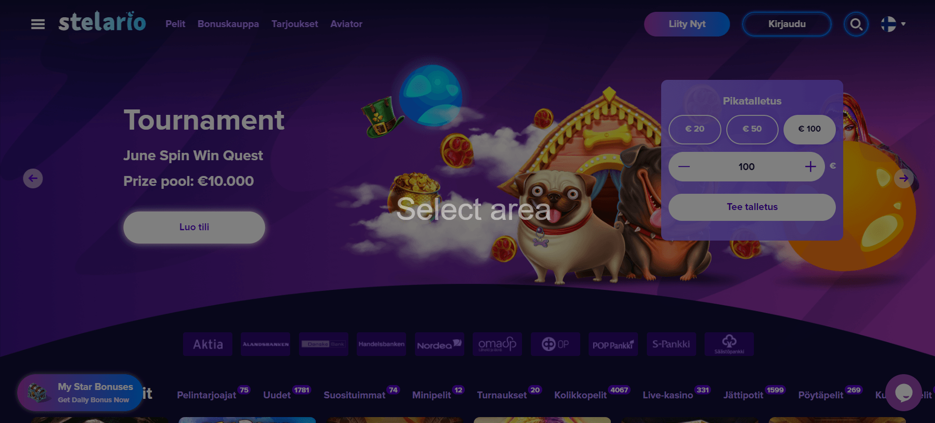 Stelario Casino