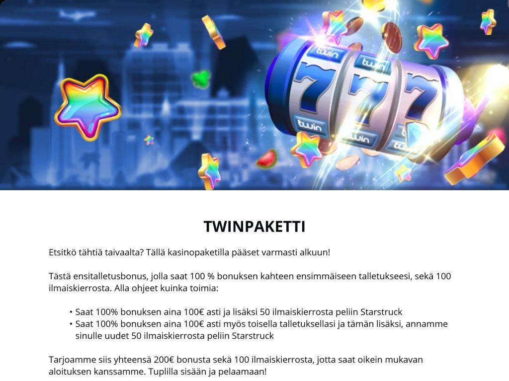 Twin Casino Bonus